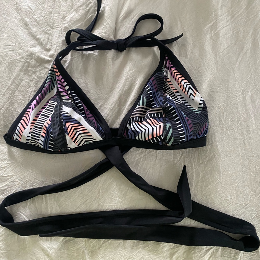 Victoria Secret Triangle Bathing Suit Top Wrap Around